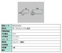 サークルAハンドル 空錠 / 1個 部品色:シルバー(鏡面) MZSZDA052 交換用 部品 LIXIL リクシル TOSTEM トステム