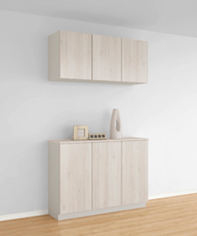 玄関収納 ラシッサDパレット カウンター型 / 台輪納まり 1221C1S W：1,200mm × D：360mm LIXIL リクシル TOSTEM トステム