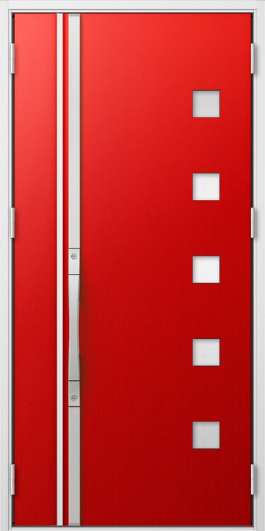 ジエスタ2 非防火 K4仕様 S17型 / FamiLock基本プラン(電池式) 親子入隅 W：1,138mm × H：2,330mm LIXI..