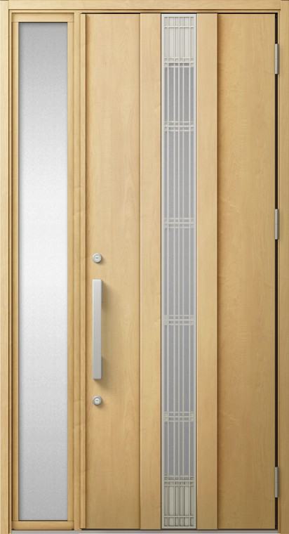 ジエスタ2 非防火 K4仕様 M81型 / FamiLock基本プラン(ACアダプタ式) 片袖 W：1,240mm × H：2,330mm LIXIL リクシル TOSTEM トステム