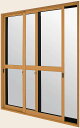 インプラス 引違い窓 2枚建 中桟付(上:透明3mm、下:型4mm) W:758〜1,000mm × H:1,401〜1,900mm 内窓 二重窓 LIXIL ...