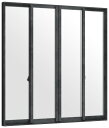 インプラス Renovation 引違い窓 4枚建て 複層ガラス(モール)仕様 W:2,001〜3,000mm × H:1,401〜1,900mm 内窓 二重窓...