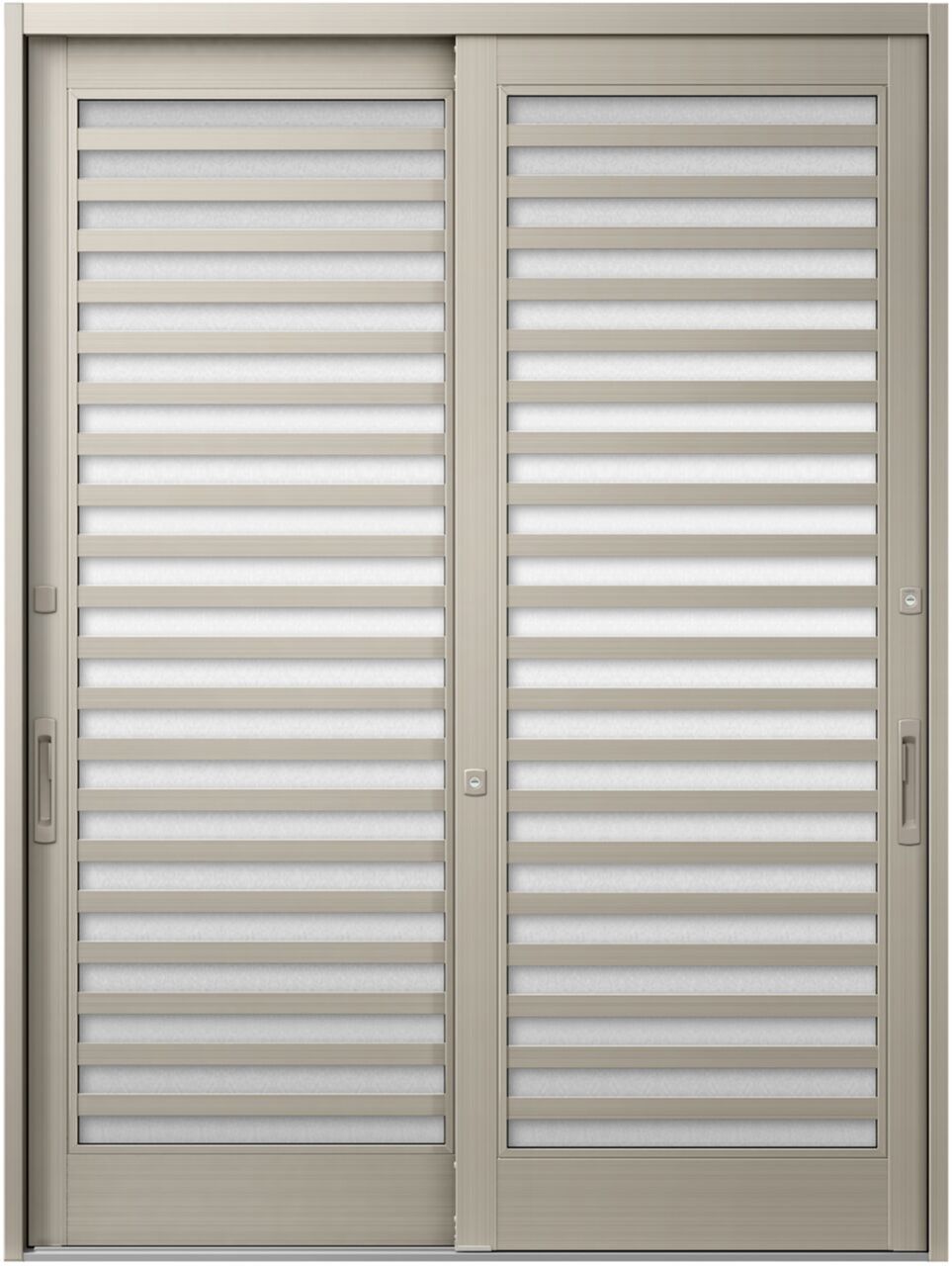 玄関引戸JS 23P型 / 横太格子 2枚建戸 ランマなし 16919 W：1,692mm × H：1,962mm LIXIL リクシル TOSTEM トステム