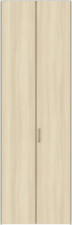 ラシッサD キナリモダン クローゼットドア 折戸すっきり 2枚折戸 AKCD-LAA 特注 W：517-917mm × H：2426-2500mm ノンケーシング LIXIL TOSTEM