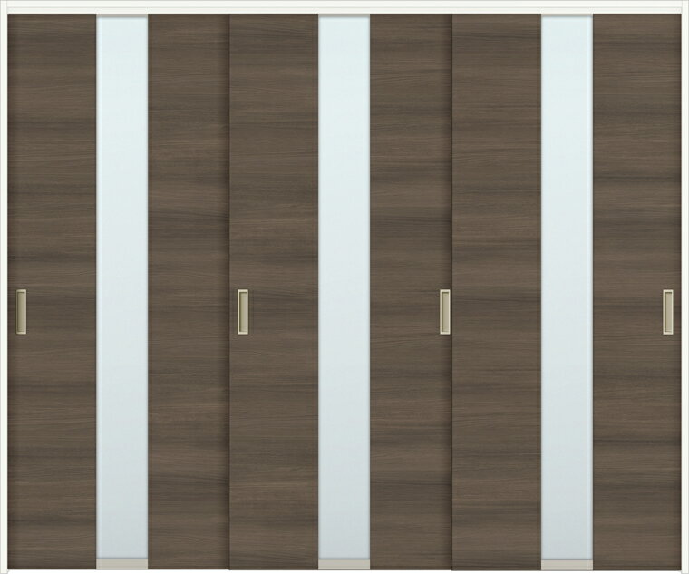 特注サイズ ラシッサDラテオ 室内引戸 間仕切り上吊引戸 引違い戸3枚建て ALMHT-LGM 錠無し W：1604-29..