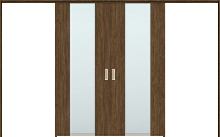 ラシッサS 室内引戸 間仕切り 上吊引戸 引分け戸 ASMWH-LGN 錠無し 3223 W：3,253mm × H：2,306mm ノン..