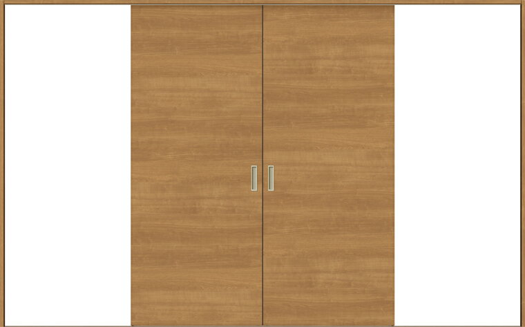 特注サイズ ラシッサS 室内引戸 Vレール方式 引分け戸 ASWH-LAB 錠無し W：1789-3949mm × H：628-2425m..