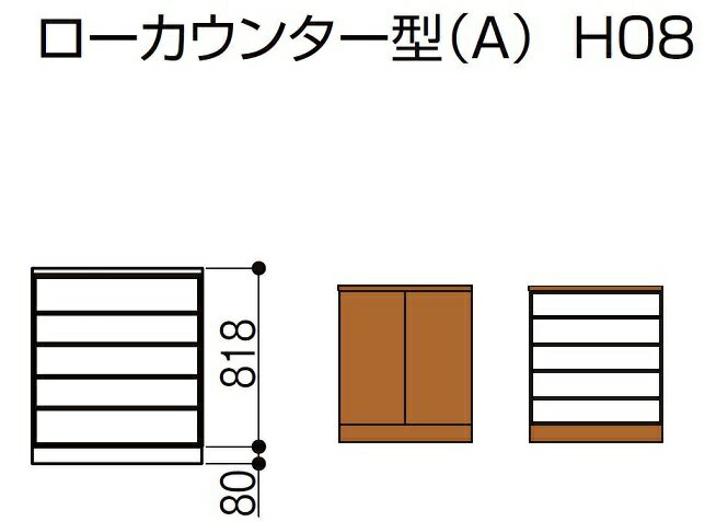 玄関収納 ラシッサD ヴィンティア ローカウンター型 台輪納まり AVGS 奥行360mm W：800mm 0808A1S 下駄箱 靴入れ LIXIL リクシル TOSTEM トステム