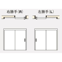 片引戸標準タイプ上吊方式錠無しノンケーシング枠GUK-AGDグランドラインラフィスリクシル1220/1320/1420/1620/1820