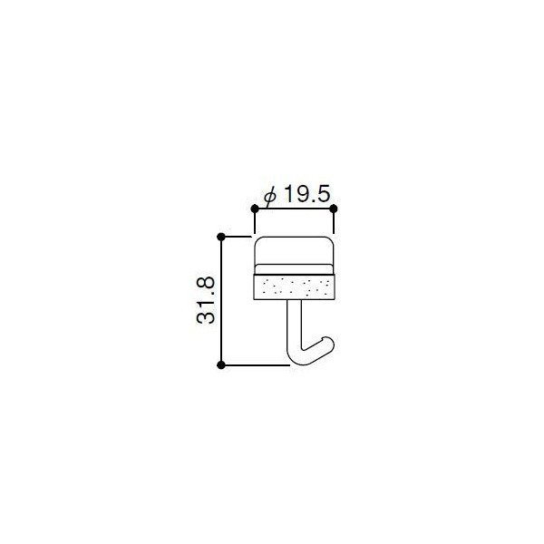  波板フック / 100個入り(HHK3-6551-100) DIY　リフォーム