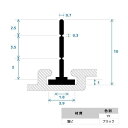 YKK AP 網戸専用 防虫ゴム1.5 7 9.5mm専用 10m (MOHEA21)【K-20912-CUT】 DIY リフォーム