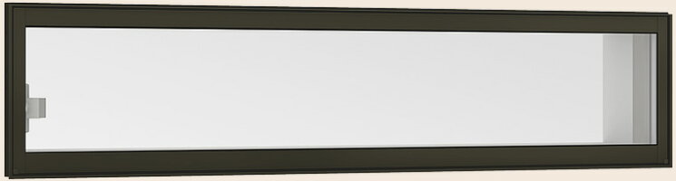 【楽天市場】サーモスL 高所用横すべり出し窓 オペレーターハンドル Low-E複層ガラス / アルミスペーサー仕様 16505 W：1,690mm × H：570mm LIXIL リクシル
