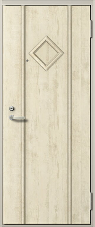 リジェーロα 22型 ランマなし K4 / 1ロック仕様 特注寸法 W：785～841mm H：1,712～2,118mm アパート 玄関 ドア リクシル LIXIL