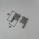 三協 アルミ 旧立山 アルミ網戸部品:網戸はずれ止め/振れ止め:振れ止め(WB1205S0-KC) DIY リフォーム