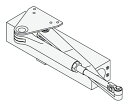 ドアクローザー / 1個入り HH-2K-18746 交換用 部品 YKK AP