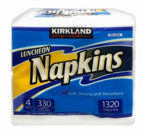 Kirklandカークランドシグネチャー ペーパーナプキン 1320枚 cos329281 コストコ COSTCO