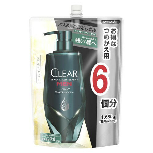Rakuten - クリア フォーメン シャンプー 詰替え 1680g cost36025