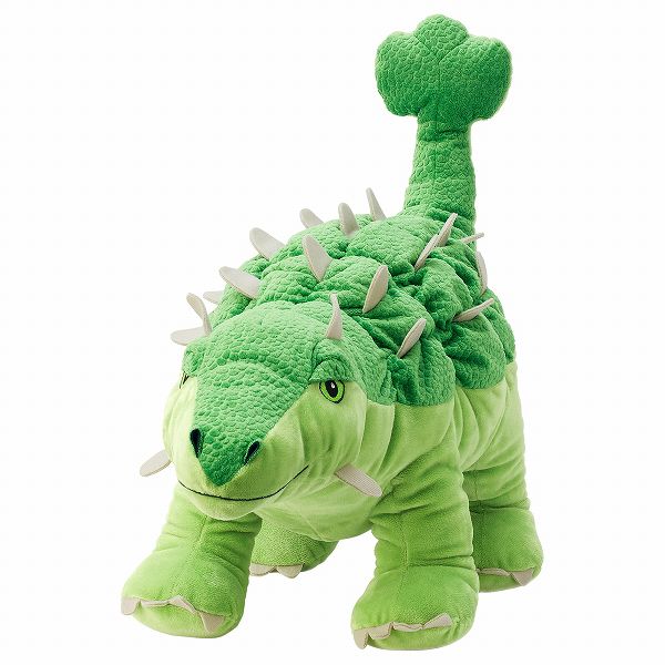Ikea イケア ソフトトイ ぬいぐるみ 恐竜 アンキロサウルス55cm N Jattelik イェッテリク おもちゃ ぬいぐるみ 人形 おしゃれ シンプル 北欧 かわいい ベビー 恐竜グッズのジュラ屋