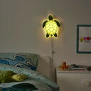 【あす楽】IKEA イケア LEDウォールランプ カメ グリーン m90526569 BLAVINGAD ブローヴィンガード インテリア ライト 照明器具 壁掛け照明 ブラケットライト おしゃれ シンプル 北欧 かわいい 2