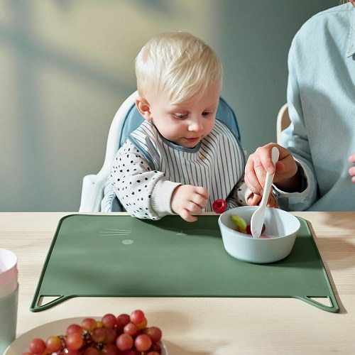 IKEA イケア ランチョンマット グリーン 30x40cm m50573751 GULDVAVARE グルドヴァヴェレ キッチン用品 キッズ用食器 ランチョンマット おしゃれ シンプル 北欧 かわいい