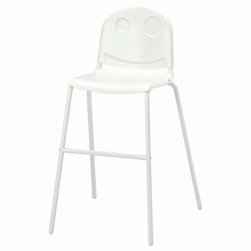 IKEA イケア 子ども用チェア ホワイト ホワイト m80589393 VILDGAS ヴィルドゴース キッズ ベビー マタニティ ベビー用インテリア 収納用品 ベビーチェア ベビーチェア本体 おしゃれ シンプル 北欧 かわいい