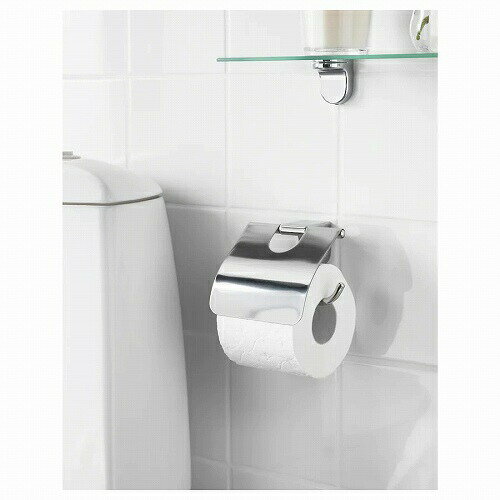 【あす楽】IKEA イケア トイレットペーパーホルダー クロムメッキ 80291477 KALKGRUND カルクグルンド 日用品雑貨 トイレ用品 おしゃれ シンプル 北欧 かわいい バス