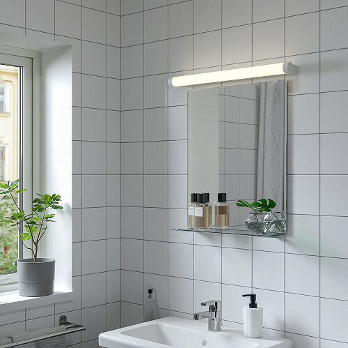 【あす楽】IKEA イケア ミラー シェルフ付き ホワイト 白 50x60cm m50470866 NYSJON インテリア 収納 鏡 壁掛け おしゃれ シンプル 北欧 かわいい