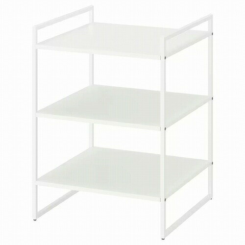 【あす楽】IKEA イケア シェルフユニット ホワイト 50x51x70cm m60431313 JONAXEL ヨナクセル インテリア 収納家具 スチールラック バス おしゃれ シンプル 北欧 かわいい