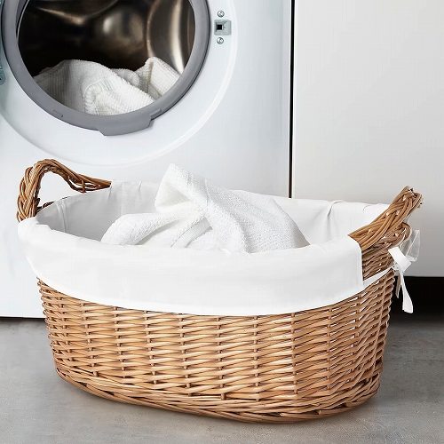 【あす楽】IKEA イケア ランドリーバスケット ハンドメイド バッコヤナギ 40L m80512619 TOLKNING トルクニング 収納家具 ランドリーボックス 洗濯かご おしゃれ シンプル 北欧 かわいい