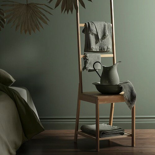 IKEA イケア ハンドタオル ライトグリーン 緑 40x70cm m80531359 VALLASAN ヴァラソーン 日用品雑貨 バス用品 たおる フェイスタオル おしゃれ シンプル 北欧 かわいい