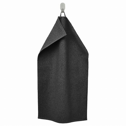 IKEA イケア ハンドタオル ブラック 40x70cm m40579678 GULVIAL グルヴィアル 日用品雑貨 バス用品 タオル フェイスタオル おしゃれ シンプル 北欧 かわいい