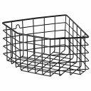 IKEA イケア コーナーバスケット ブラック 28x21x12cm m90599339 BLECKSJON ブレックショーン 日用品雑貨 文房具 手芸 生活雑貨 収納用品 かご バスケット おしゃれ シンプル 北欧 かわいい(3)