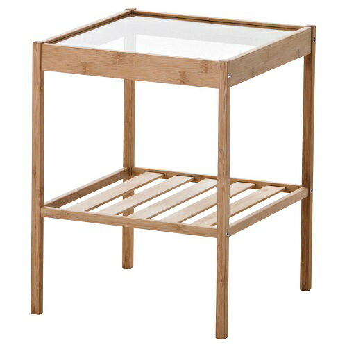 IKEA イケア ベッドサイドテーブル 36x35cm 20247128 NESNA ネスナ 寝具 収納 ナイトテーブル おしゃれ シンプル 北欧 かわいい 家具の写真