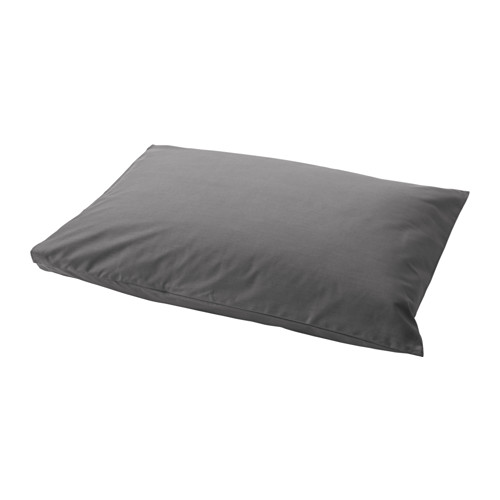 IKEA (イケア)の【カバーのみ】IKEA イケア 枕カバー グレー 50x60cm d90337026 ULLVIDE ウッルヴィーデ(布団・寝具)