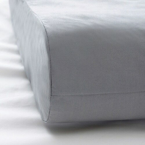 【カバーのみ】IKEA イケア 枕カバー エルゴノミクス枕用 ライトグレー 33x50cm m20508578 ROSENSKARM ローセンシェールム