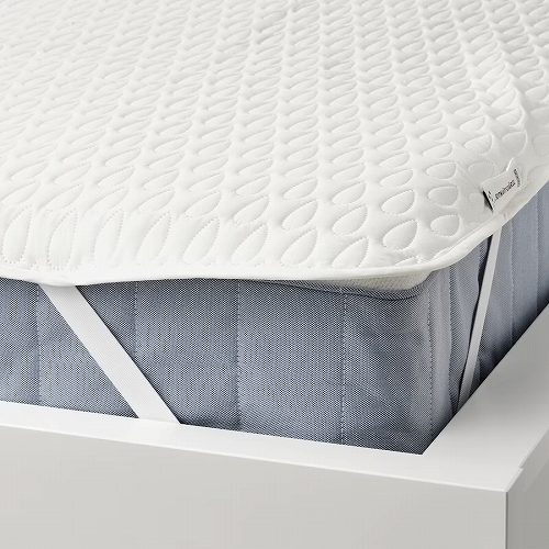 IKEA イケア 防水マットレスプロテクター ダブル 140x200cm m30531286 SOTNATFJARIL ソートネットフィヤーリル 寝具カバー ベッド シーツ おしゃれ シンプル 北欧 かわいい