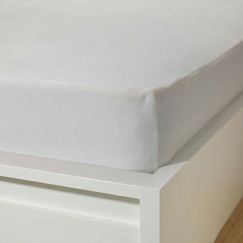 IKEA イケア ボックスシーツ ホワイト シングル 90x200cm m40528679 KRANSSALVIA クランサルヴィア インテリア 寝具カバー シーツ ベッド おしゃれ シンプル 北欧 かわいい