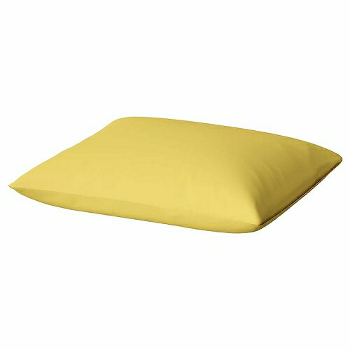 IKEA (イケア)の【カバーのみ】IKEA イケア 枕カバー イエロー 50x60cm m20576317 BRUKSVARA ブルクスヴァーラ(布団・寝具)