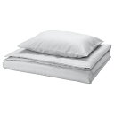 IKEA イケア 掛け布団カバー 枕カバー グレー シングル 150x200cm 50x60cm m30579099 PILTANDVINGE ピルタンドヴィンゲ インテリア 寝具 寝具カバー シーツ 寝具カバーセット おしゃれ シンプル 北欧 かわいい(3)