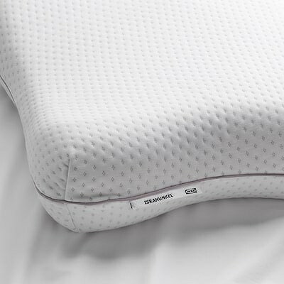 【枕のみ】IKEA イケア エルゴノミクス枕 マルチポジション 41x51cm m80576734 ISRANUNKEL イスラーヌンケル インテリア 寝具 枕 抱き枕 ピロー おしゃれ シンプル 北欧 かわいい