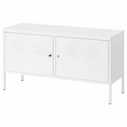 IKEA (イケア)のIKEA イケア キャビネット ホワイト 119x63cm big90251452 IKEA PS インテリア 収納家具 コンソール おしゃれ シンプル 北欧 かわいい(リビング収納)