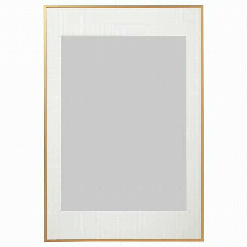 IKEA イケア フレーム ゴールドカラー 61x91cm big90419531 LOMVIKEN ロムヴィーケン 雑貨 インテリア小物 置物 フォトフレーム 写真立て アートフレーム おしゃれ シンプル 北欧 かわいい