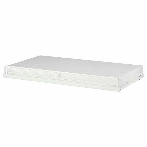 IKEA (イケア)のIKEA イケア アンダーベッド ホワイト 白90x200cm big90448326 VITVAL ヴィトヴァル インテリア 家具 ベッド ベッドフレーム おしゃれ シンプル 北欧 かわいい(ベッド)
