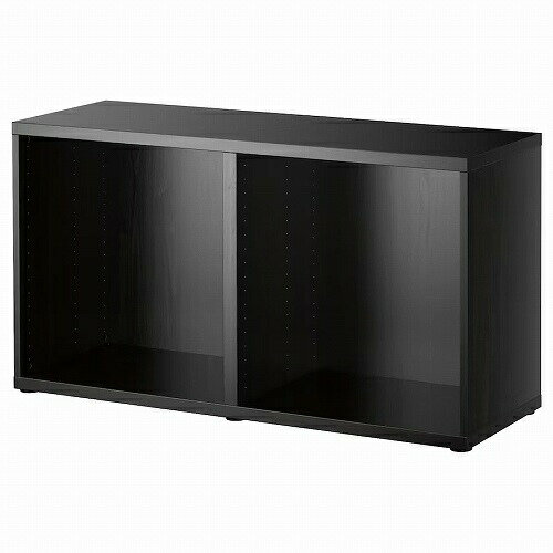 IKEA イケア フレーム ブラックブラウン 120x40x64cm big30245954 BESTA ベストー インテリア 収納家具 本棚 カラーボックス おしゃれ シンプル 北欧 かわいい