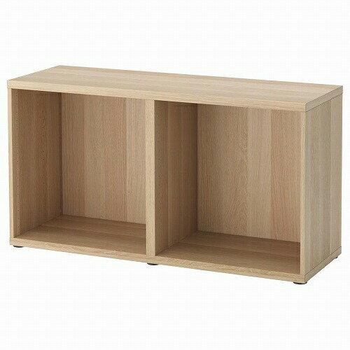 IKEA イケア フレーム ホワイトステインオーク調 120x40x64cm big40248377 BESTA ベストー インテリア 収納家具 本棚 カラーボックス おしゃれ シンプル 北欧 かわいい