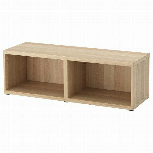 IKEA イケア フレーム ホワイトステインオーク調 120x40x38cm big60248376 BESTA ベストー インテリア 収納家具 本棚 カラーボックス おしゃれ シンプル 北欧 かわいい