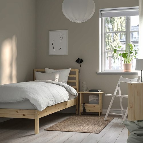 IKEA イケア ベッドフレーム パイン材 90x200cm big20354463 TARVA タルヴァ インテリア 家具 ベッド おしゃれ シンプル 北欧 かわいい