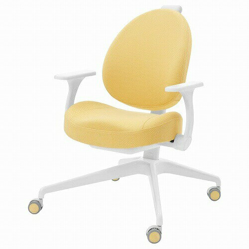 IKEA (イケア)のIKEA イケア 子ども用デスクチェア イエロー big60527872 GUNRIK グンリーク 子供部屋用インテリア 家具 イス 椅子 学習チェア おしゃれ シンプル 北欧 かわいい(子供用インテリア)