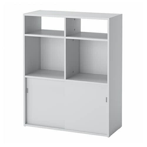 IKEA イケア オープンシェルフユニット ライトグレー 77x96x32cm IKEA イケア オープンシェルフユニット ライトグレー 77x96x32cm