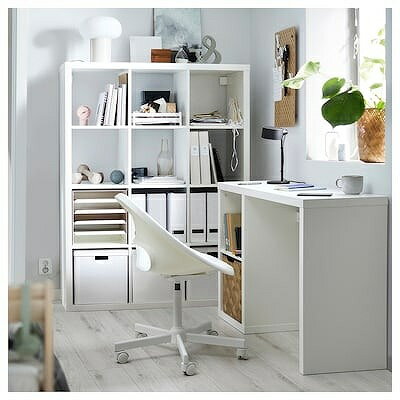 IKEA イケア デスク ホワイト 111x39cm big40582440 KALLAX カラックス インテリア 寝具 収納 デスク パソコンデスク おしゃれ シンプル 北欧 かわいい